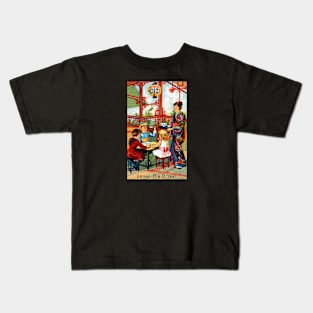 Vintage O and O Tea Kids T-Shirt